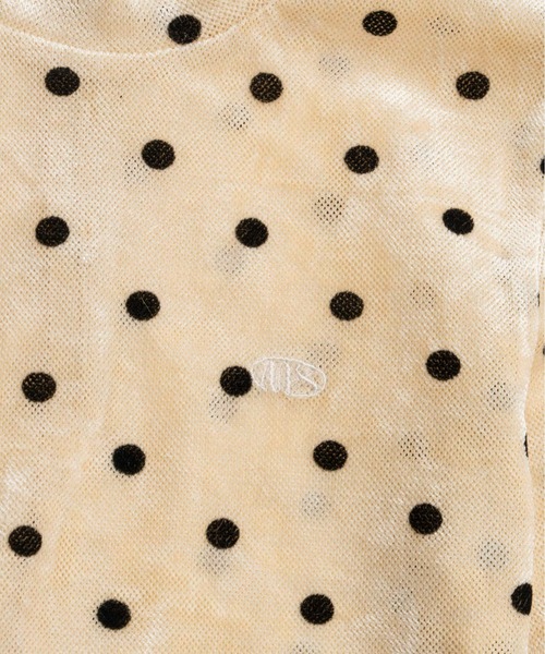 MAISON SPECIAL（メゾンスペシャル）の「Velor Mesh Dot Tops / ベロアメッシュドットタートルトップ（Tシャツ/カットソー・レディース・マルチ・FREE）」の8枚目の写真