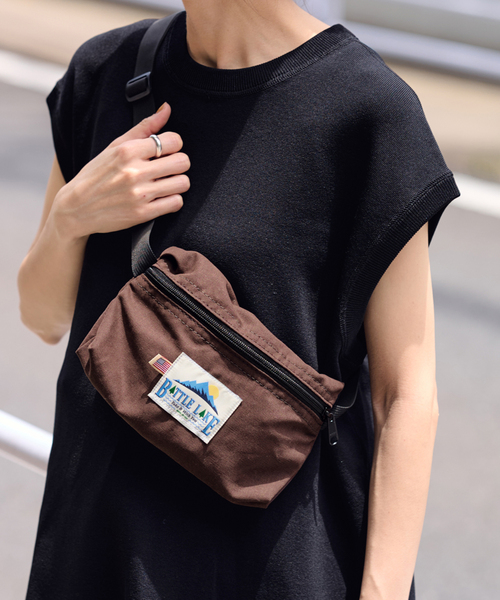 バッグ FRAMeWORK BATTLE LAKEcanvas rainbowfunny BATTLE LAKE / バトルレイク canvas rainbow funny（ショルダー