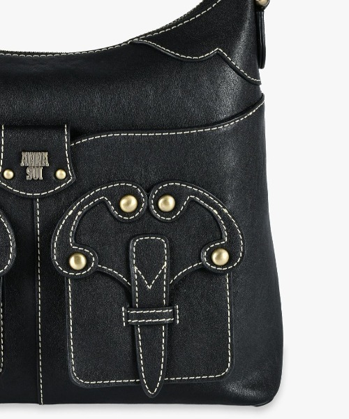ANNA SUI(アナスイ)の「キャロル 2WAYワンショルダーバッグ(ショルダーバッグ・レディース・ブラウン/ブラック・FREE)」の7枚目の写真