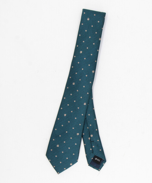COMME CA ISM(コムサイズム)の「【シルク100%】リンゴドット ネクタイ(ネクタイ・メンズ・ライトグレー/ダークブラウン/グリーン/ネイビー・FREE)」の8枚目の写真