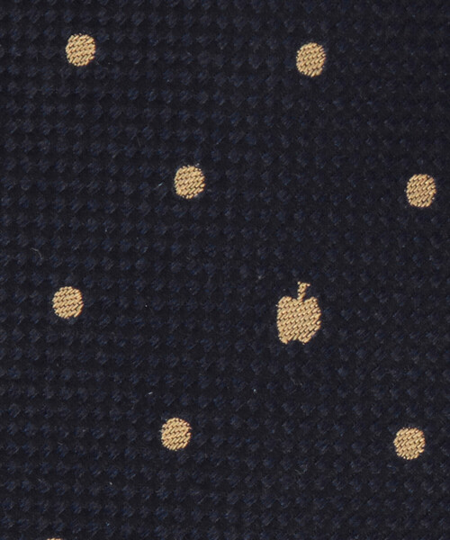 COMME CA ISM(コムサイズム)の「【シルク100%】リンゴドット ネクタイ(ネクタイ・メンズ・ライトグレー/ダークブラウン/グリーン/ネイビー・FREE)」の14枚目の写真