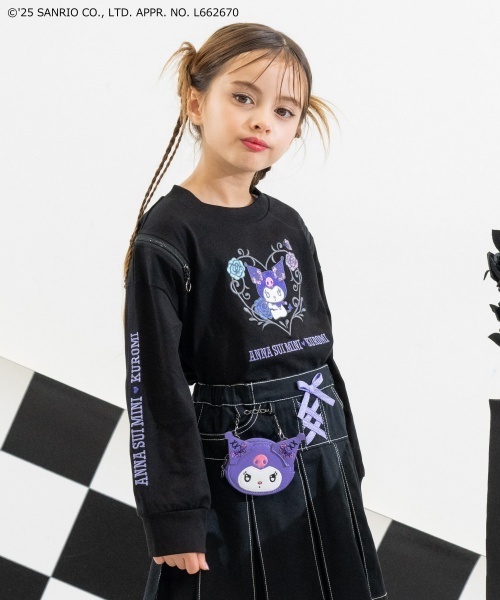 KUROMI】長袖Tシャツ（Tシャツ/カットソー）｜ANNA SUI mini（アナスイ