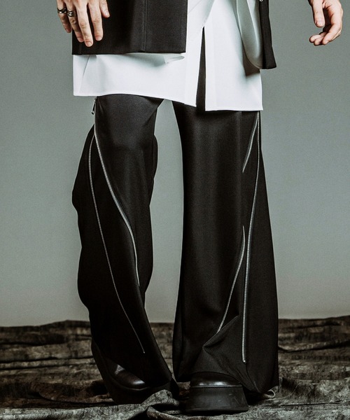 セール】【NO ID.】Changing Flare Trousers / チェンジング フレア