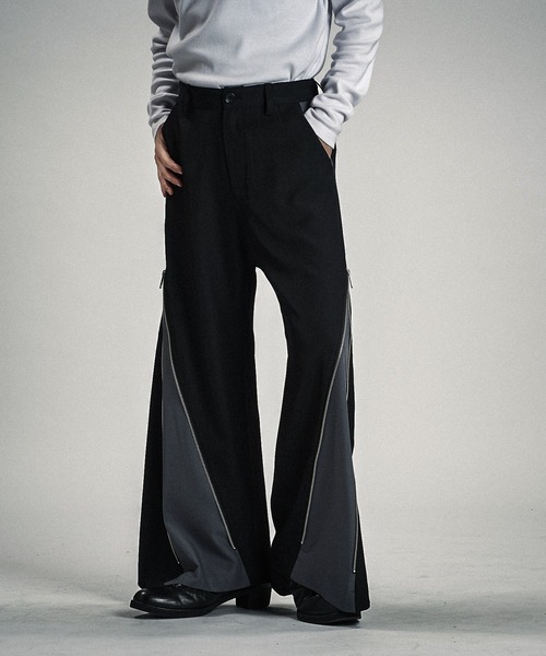 NO ID.（ノーアイディ）の「【NO ID.】Changing Flare Trousers / チェンジング フレア トラウザーズ（スラックス・メンズ・その他23/ブラック・2/1）」の17枚目の写真