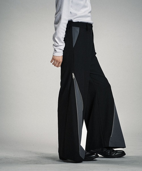 NO ID.（ノーアイディ）の「【NO ID.】Changing Flare Trousers / チェンジング フレア トラウザーズ（スラックス・メンズ・その他23/ブラック・2/1）」の18枚目の写真