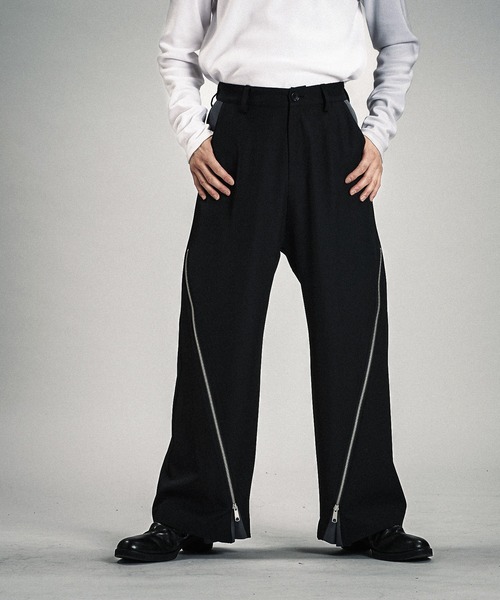 NO ID.（ノーアイディ）の「【NO ID.】Changing Flare Trousers / チェンジング フレア トラウザーズ（スラックス・メンズ・その他23/ブラック・2/1）」の21枚目の写真