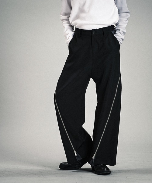 NO ID.（ノーアイディ）の「【NO ID.】Changing Flare Trousers / チェンジング フレア トラウザーズ（スラックス・メンズ・その他23/ブラック・2/1）」の11枚目の写真