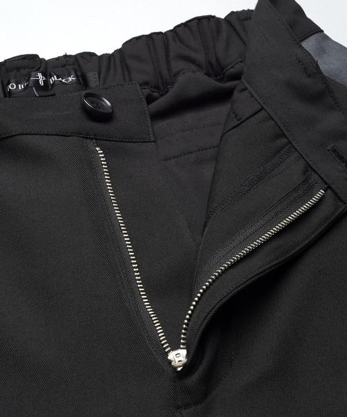 NO ID.（ノーアイディ）の「【NO ID.】Changing Flare Trousers / チェンジング フレア トラウザーズ（スラックス・メンズ・その他23/ブラック・2/1）」の4枚目の写真