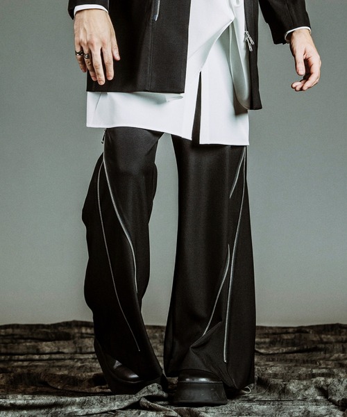 セール】【NO ID.】Changing Flare Trousers / チェンジング フレア