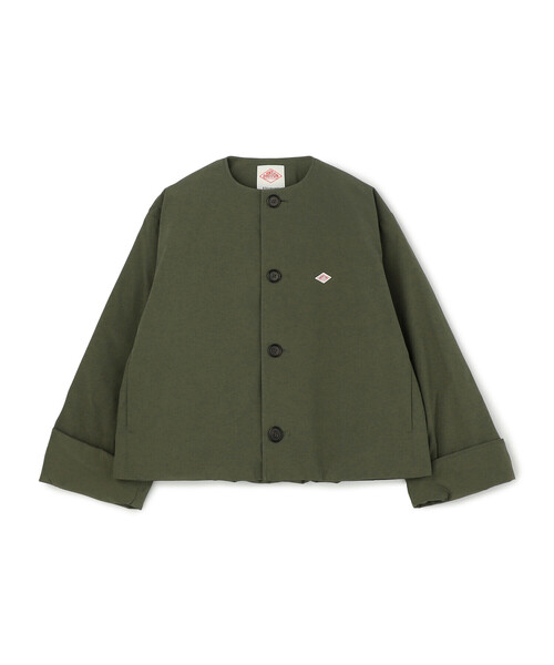 WOMEN'S INSULATION COLLARLESS WIDE JACKET（ノーカラージャケット