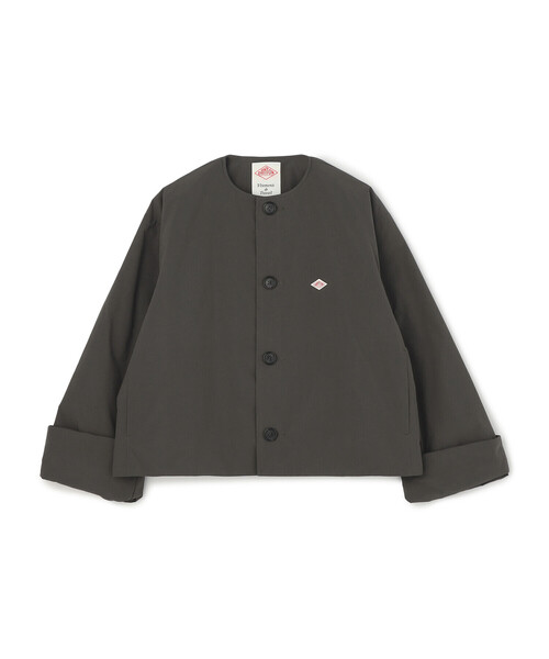 WOMEN'S INSULATION COLLARLESS WIDE JACKET（ノーカラージャケット