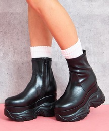 ANAP | スニーカー ソール 厚底 ショート ブーツ(ブーツ)