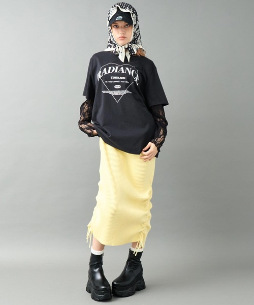 ANAP(アナップ)の「スニーカー ソール 厚底 ショート ブーツ(ブーツ・レディース・ブラック・L/M/S)」の19枚目の写真