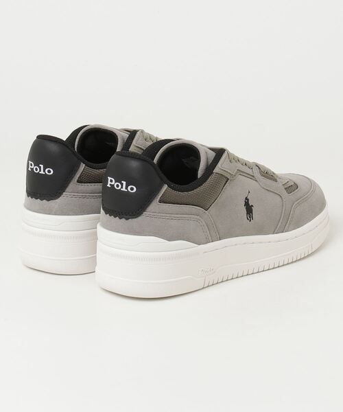 POLO RALPH LAUREN(ポロ ラルフ ローレン)の「ポロ ラルフ ローレン OPEN MASTER PP オープン マスターズ PP スニーカー(スニーカー・レディース・グレー・50/60/70/40)」の6枚目の写真