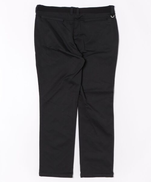 FILA GOLF(フィラゴルフ )の「FILA GOLF フィラゴルフ ゴルフウェア ワンポイント ロゴ ストレッチ 防風 保温 Dカン付き キルトボンディングパンツ(その他パンツ・メンズ・オフホワイト/ブラック・3L/LL/L/M)」の3枚目の写真