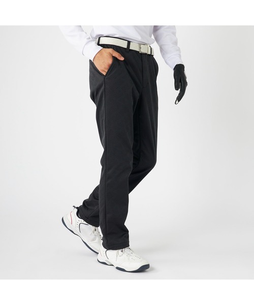 FILA GOLF(フィラゴルフ )の「FILA GOLF フィラゴルフ ゴルフウェア ワンポイント ロゴ ストレッチ 防風 保温 Dカン付き キルトボンディングパンツ(その他パンツ・メンズ・オフホワイト/ブラック・3L/LL/L/M)」の17枚目の写真