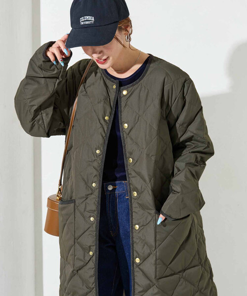 未使用品TAION×FREAK’S STORE 別注ダウン 限定展開 TAION × FREAK'S STORE/タイオン 別注 金ボタン ノー