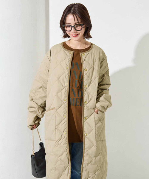 限定展開 TAION × FREAK'S STORE/タイオン 別注 金ボタン ノーカラー