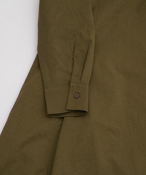 improves（インプローブス）の「ロング フレアシャツ（シャツ/ブラウス・メンズ・チャコール/ブラック/カーキ・MEDIUM/LARGE）」の15枚目の写真