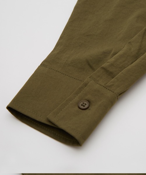 improves（インプローブス）の「ロング フレアシャツ（シャツ/ブラウス・メンズ・チャコール/ブラック/カーキ・MEDIUM/LARGE）」の18枚目の写真