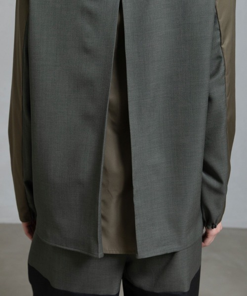 MARECHAL TERRE（マルシャルテル）の「ジョイントトップス（シャツ/ブラウス・レディース・オリーブ/ブラック/ブラウン/ネイビー・MEDIUM）」の21枚目の写真