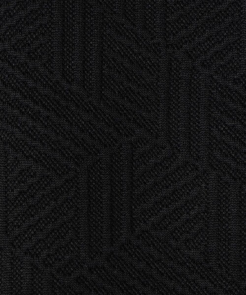 NOLLEY'S LIGHT（ノーリーズライト）の「ジオメトリック地柄スウェット（Tシャツ/カットソー・メンズ・ブラック/オフホワイト/ダークネイビー・M/L）」の13枚目の写真