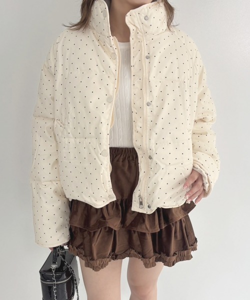 セール】【ZOZOTOWN限定】ドットパフテックブルゾン（ブルゾン