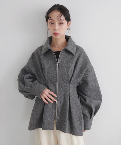 ウエストタックダブルジップブルゾン（ブルゾン）｜LIAN（リアン）の