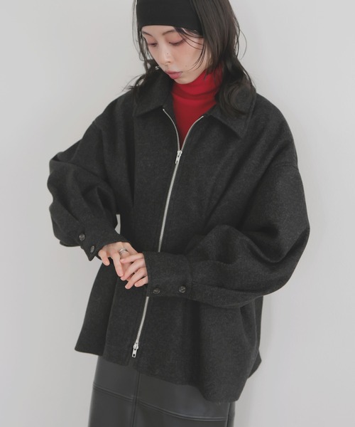 SAINTLAULENT ダブルジップブルゾン XS SAINTLAULENT ダブルジップ