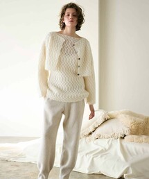 WALANCE | WALANCE | ウールモヘア クロップドカーディガン WOMEN(カーディガン/ボレロ)