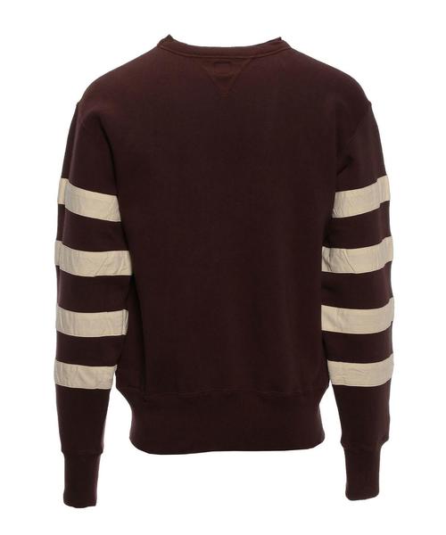 HUMAN MADE（ヒューマンメード）の「HUMAN MADE(ヒューマン メイド) FOOTBALL SWEAT（スウェット・メンズ・ワインレッド・SMALL/LARGE/MEDIUM）」の7枚目の写真