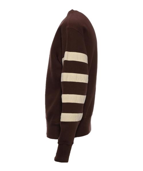 HUMAN MADE（ヒューマンメード）の「HUMAN MADE(ヒューマン メイド) FOOTBALL SWEAT（スウェット・メンズ・ワインレッド・SMALL/LARGE/MEDIUM）」の2枚目の写真