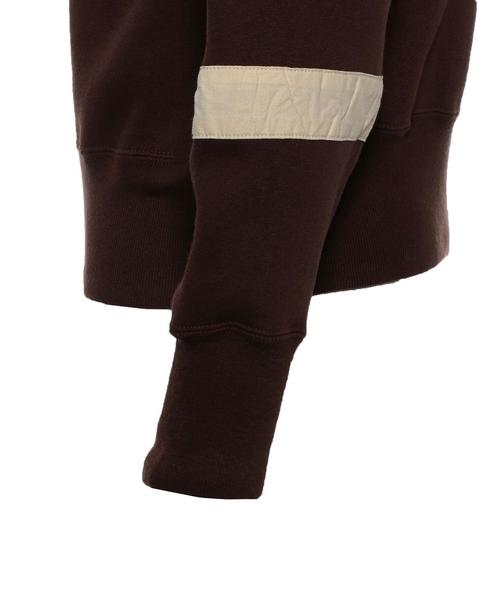 HUMAN MADE（ヒューマンメード）の「HUMAN MADE(ヒューマン メイド) FOOTBALL SWEAT（スウェット・メンズ・ワインレッド・SMALL/LARGE/MEDIUM）」の4枚目の写真