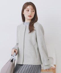 index(インデックス)のノーカラーショートコート(ノーカラーコート)