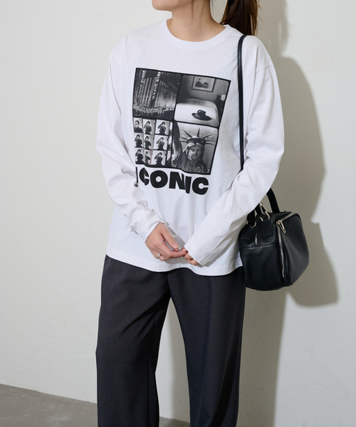 JOURNAL STANDARD（ジャーナルスタンダード）の「長袖カットソー（Tシャツ/カットソー・レディース・ホワイト・FREE）」の7枚目の写真