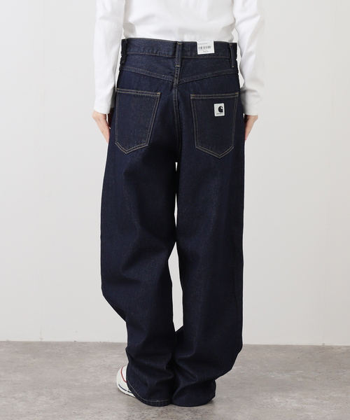 Carhartt WIP（カーハートダブリューアイピー）の「CARHARTT WIP / カーハート ダブリューアイピー WBRANDON PANT（デニムパンツ・レディース・ネイビー・24/25）」の10枚目の写真