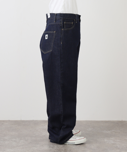 Carhartt WIP（カーハートダブリューアイピー）の「CARHARTT WIP / カーハート ダブリューアイピー WBRANDON PANT（デニムパンツ・レディース・ネイビー・24/25）」の11枚目の写真