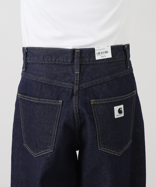 Carhartt WIP（カーハートダブリューアイピー）の「CARHARTT WIP / カーハート ダブリューアイピー WBRANDON PANT（デニムパンツ・レディース・ネイビー・24/25）」の13枚目の写真