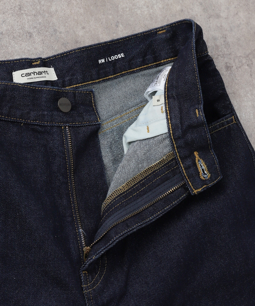 Carhartt WIP（カーハートダブリューアイピー）の「CARHARTT WIP / カーハート ダブリューアイピー WBRANDON PANT（デニムパンツ・レディース・ネイビー・24/25）」の16枚目の写真