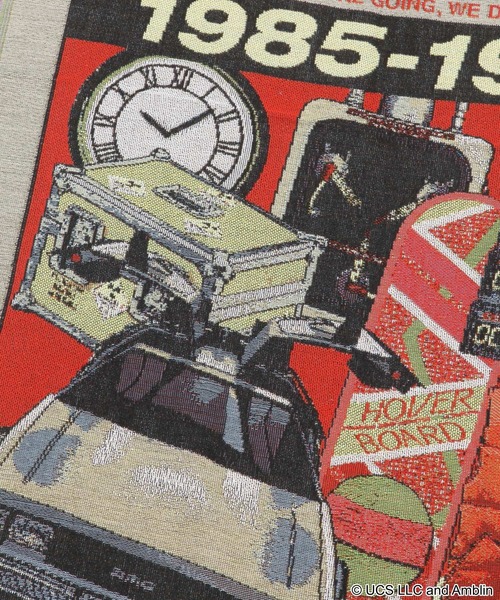 バック・トゥ・ザ・フューチャー】コラボ マルチクロス（ブランケット