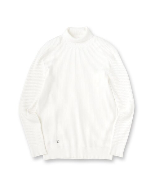 セール】ワイドリブ タートルネックニット（ニット/セーター