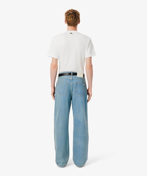 LACOSTE(ラコステ)の「ルーズフィット5ポケットデニムジーンズ(デニムパンツ・メンズ・ブルー・30/32/31/33)」の3枚目の写真