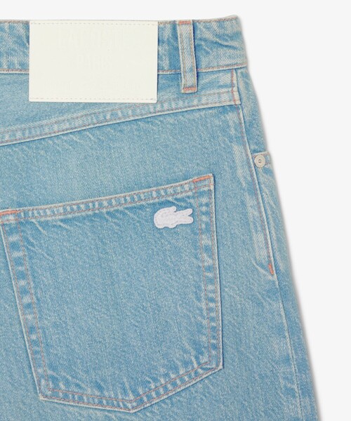 LACOSTE(ラコステ)の「ルーズフィット5ポケットデニムジーンズ(デニムパンツ・メンズ・ブルー・30/32/31/33)」の6枚目の写真