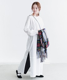 solamonat poche（ソラモナポッシェ）の「ウェザーバルーン2Wayワンピース（シャツワンピース）」