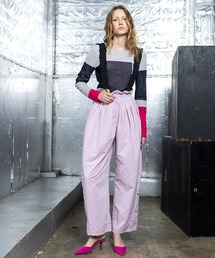 AULA AILA | 3WAYワイドコクーンパンツ(その他パンツ)