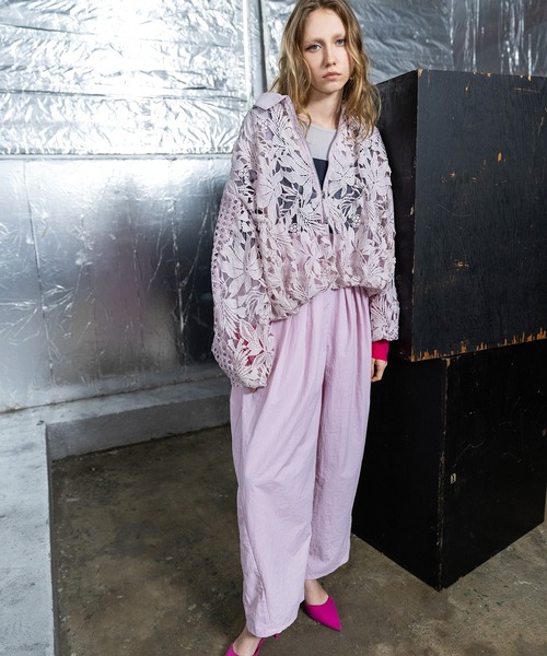 AULA AILA(アウラアイラ)の「3WAYワイドコクーンパンツ(その他パンツ・レディース・ブラック/ミント/ピンク・0/1)」の15枚目の写真