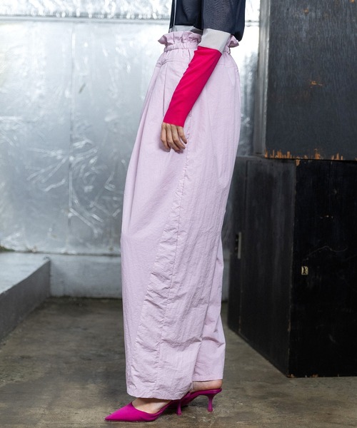 AULA AILA(アウラアイラ)の「3WAYワイドコクーンパンツ(その他パンツ・レディース・ブラック/ミント/ピンク・0/1)」の11枚目の写真