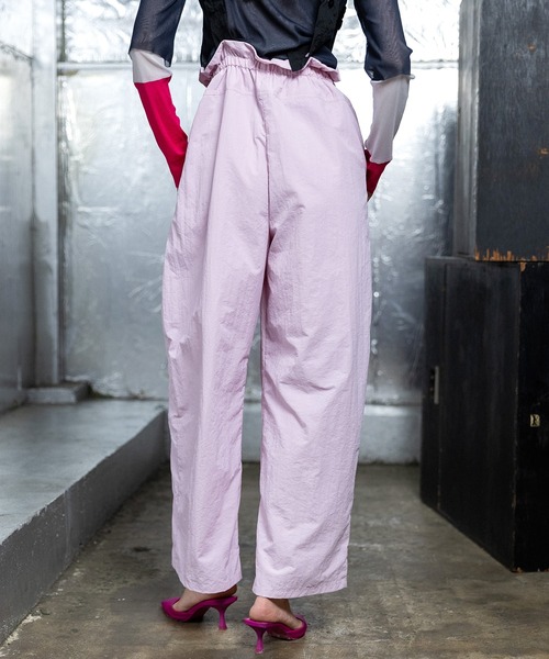 AULA AILA(アウラアイラ)の「3WAYワイドコクーンパンツ(その他パンツ・レディース・ブラック/ミント/ピンク・0/1)」の12枚目の写真