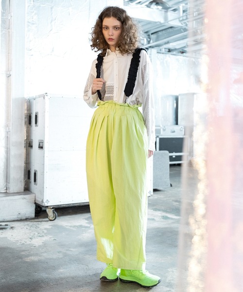 AULA AILA(アウラアイラ)の「3WAYワイドコクーンパンツ(その他パンツ・レディース・ブラック/ミント/ピンク・0/1)」の16枚目の写真