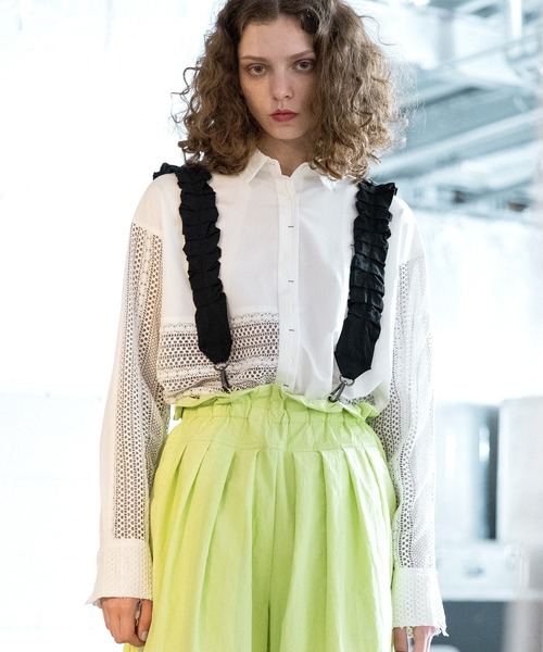 AULA AILA(アウラアイラ)の「3WAYワイドコクーンパンツ(その他パンツ・レディース・ブラック/ミント/ピンク・0/1)」の19枚目の写真